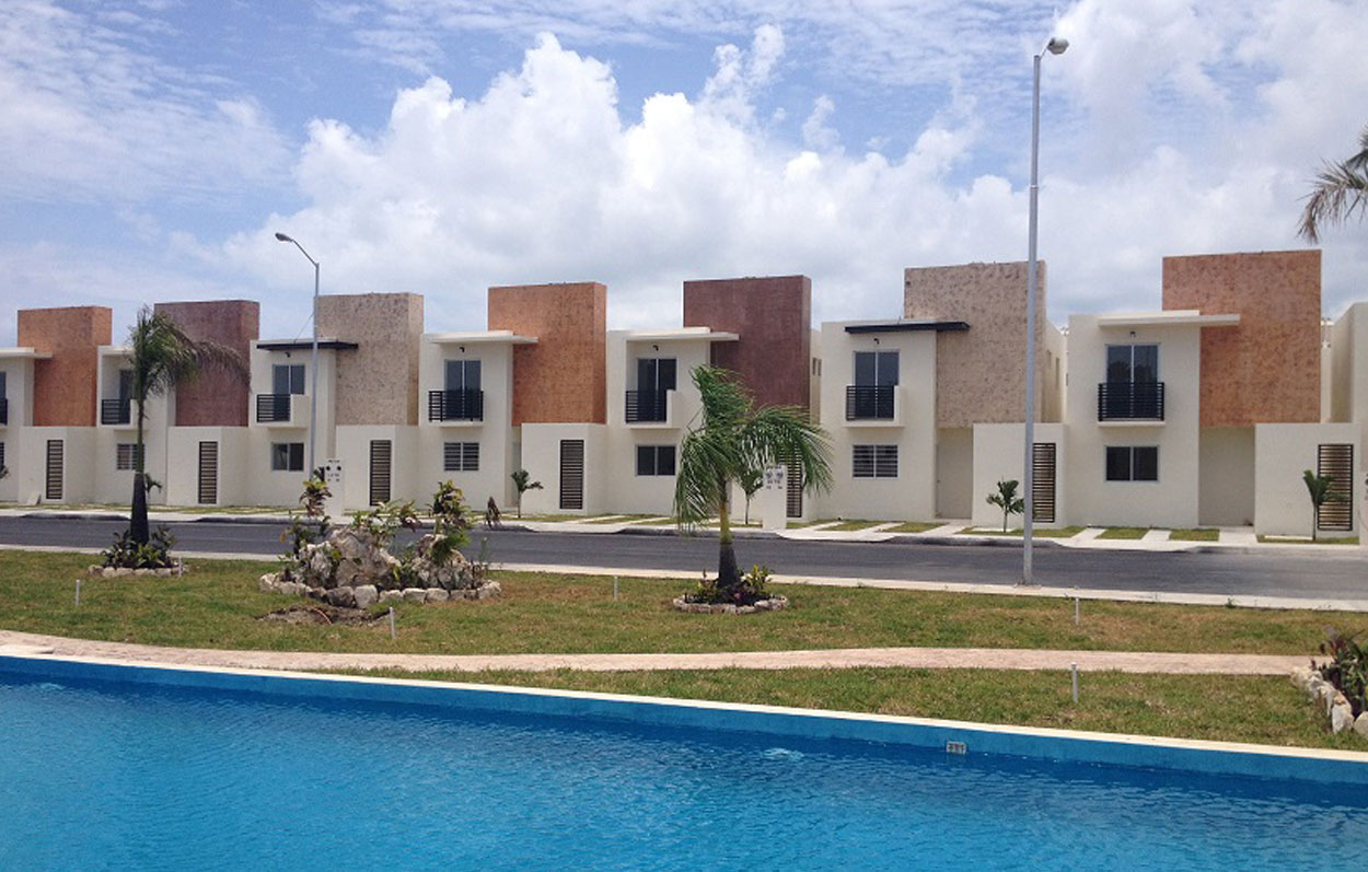 Casas en venta REAL DEL SOL RESIDENCIAL, Playa del Carmen, Quintana Roo -  Agencia Inmobiliaria Bienes Raíces Quintana Roo Real Estate SOLD OUT -  PROYECTO AGOTADO Casas en venta REAL DEL SOL