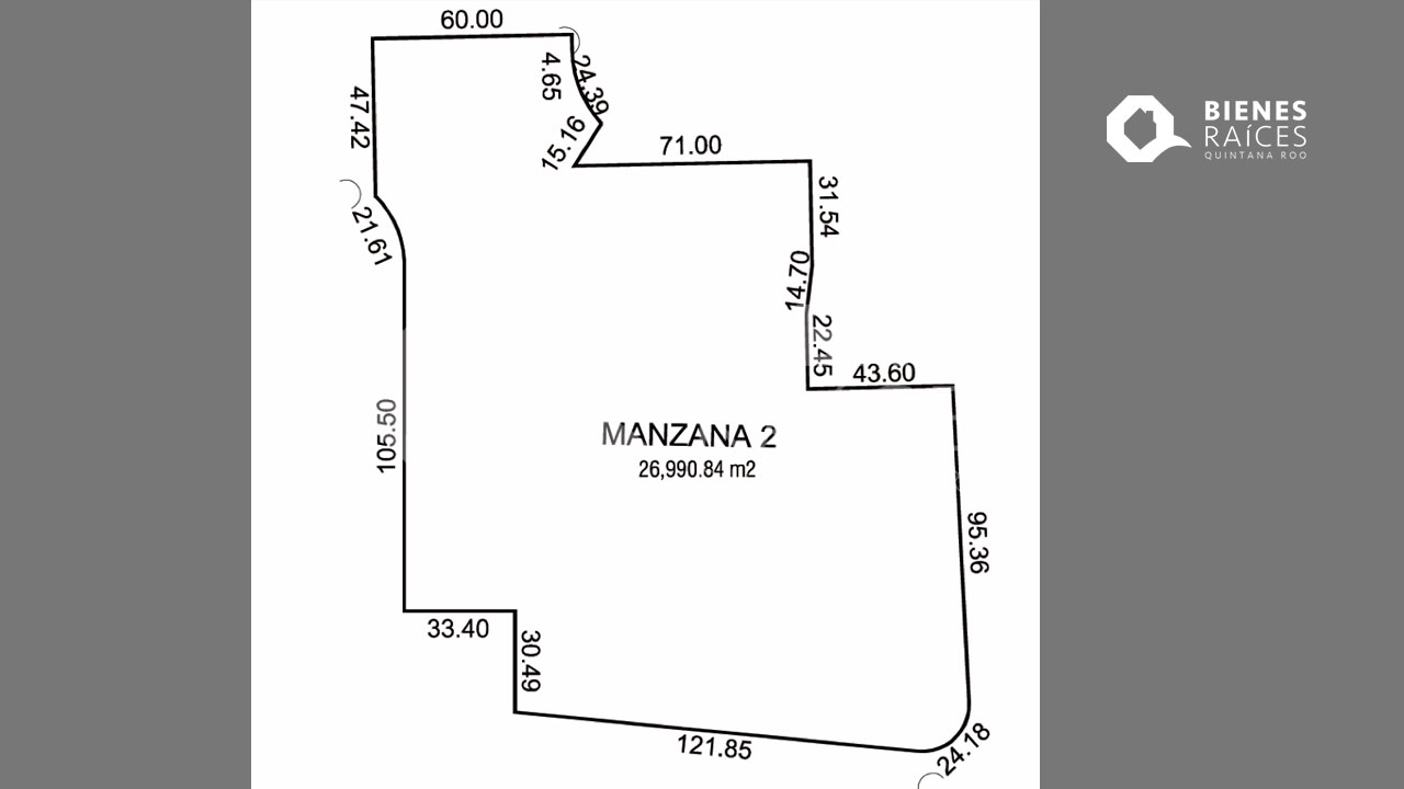 Terreno-en-venta-en-la-Cruz-de-Servicios-nuevo-centro-de-Playa-del-Carmen-Agencia-Inmobiliaria-Bienes-Raíces-Quintana-Roo-Real-Estate-SM-48-Mz-21