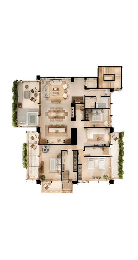 Costa-residence-Corasol-Agencia-Inmobiliaria-Bienes-Raíces-Quintana-Roo-Real-Estate-4