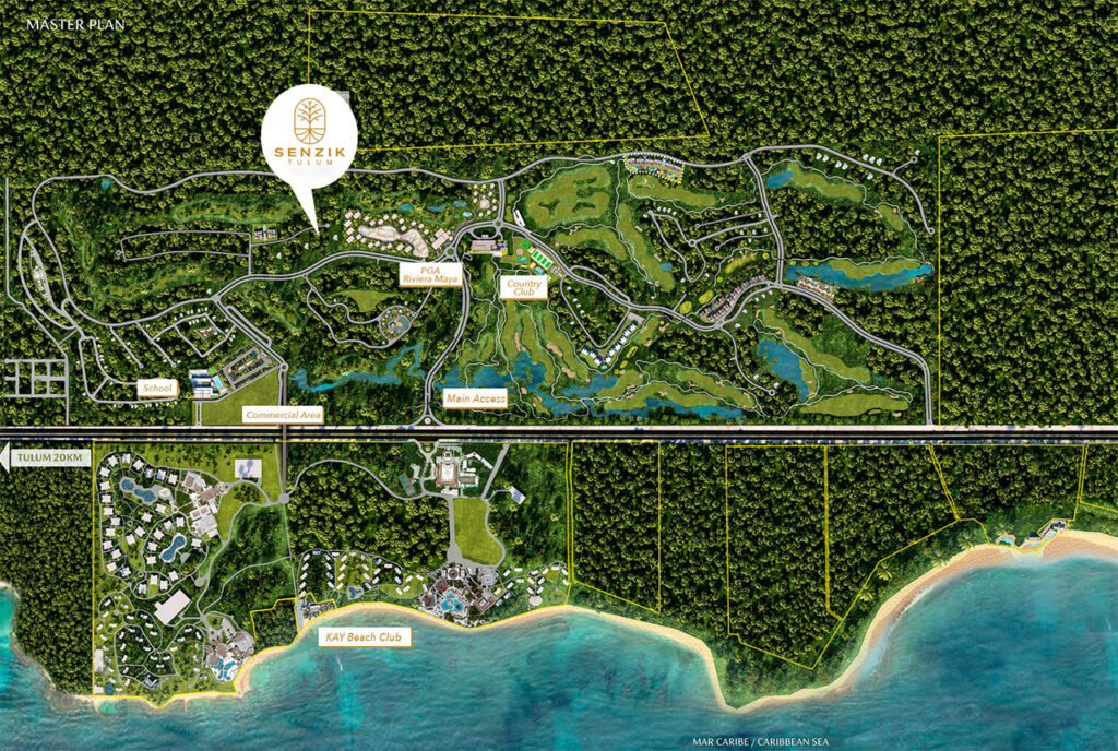 Senzik-Tulum-Boutique-Development-Agencia-Inmobiliaria-Bienes-Raíces-Quintana-Roo-Real-Estate-Riviera-Maya-map